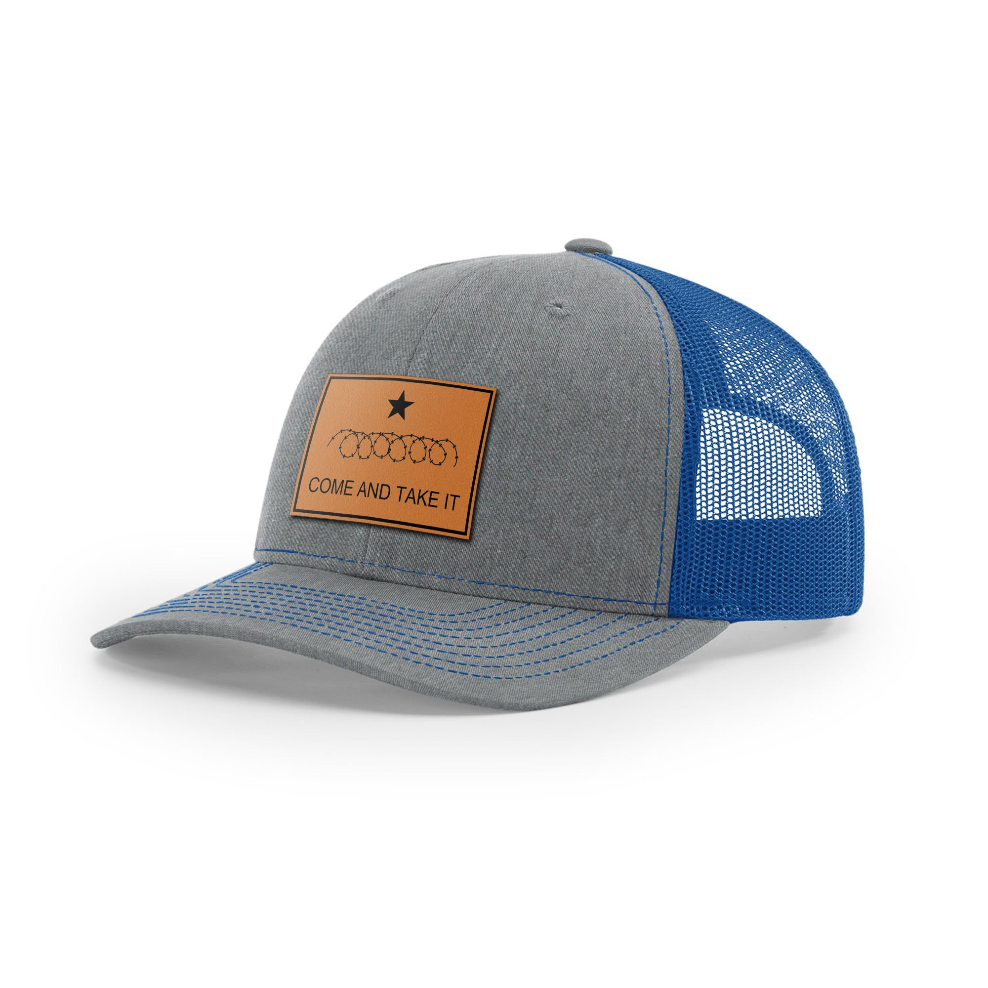 Come And Take It Razor Wire Trucker Hat - Tan | Ballistic Republic™