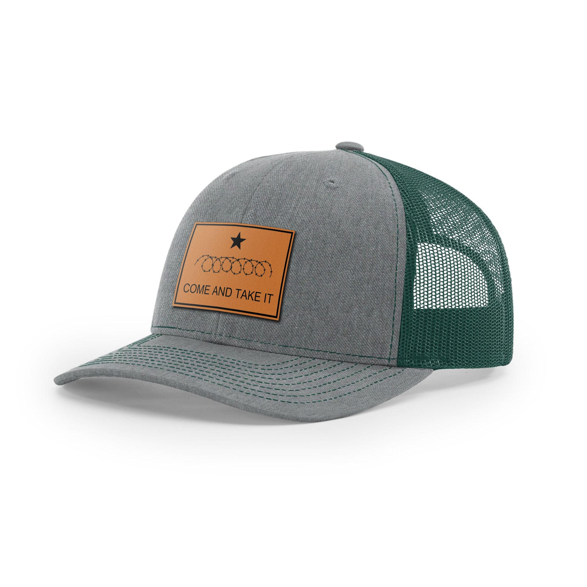 Come And Take It Razor Wire Trucker Hat - Tan | Ballistic Republic™