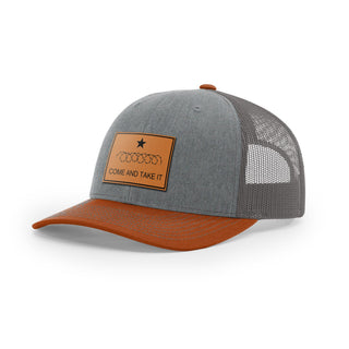 Come And Take It Razor Wire Trucker Hat - Tan | Ballistic Republic™
