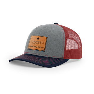 Come And Take It Razor Wire Trucker Hat - Tan | Ballistic Republic™