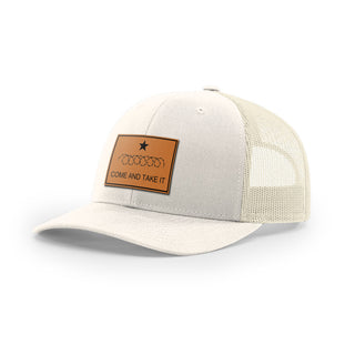 Come And Take It Razor Wire Trucker Hat - Tan | Ballistic Republic™