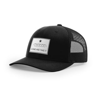 Come And Take It Razor Wire Trucker Hat - White | Ballistic Republic™