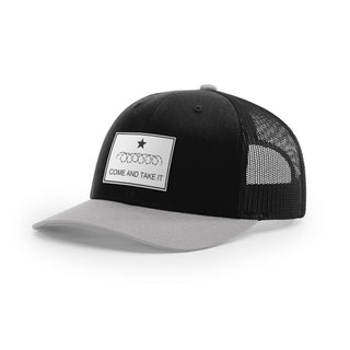 Come And Take It Razor Wire Trucker Hat - White | Ballistic Republic™