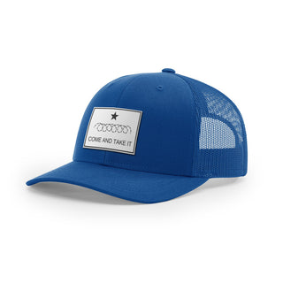 Come And Take It Razor Wire Trucker Hat - White | Ballistic Republic™
