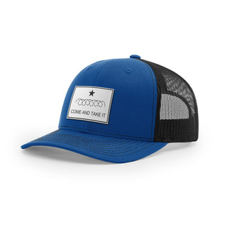 Come And Take It Razor Wire Trucker Hat - White | Ballistic Republic™