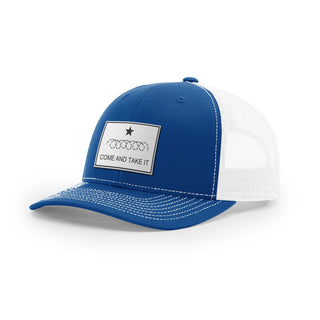 Come And Take It Razor Wire Trucker Hat - White | Ballistic Republic™