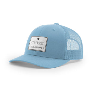 Come And Take It Razor Wire Trucker Hat - White | Ballistic Republic™