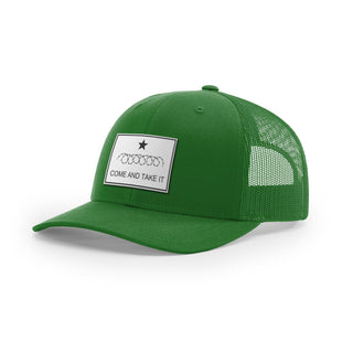 Come And Take It Razor Wire Trucker Hat - White | Ballistic Republic™