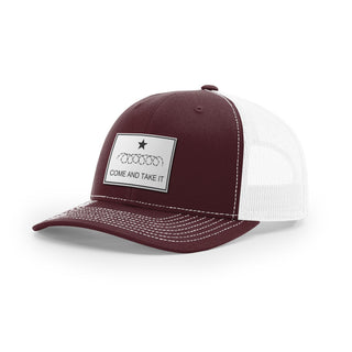 Come And Take It Razor Wire Trucker Hat - White | Ballistic Republic™