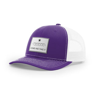 Come And Take It Razor Wire Trucker Hat - White | Ballistic Republic™