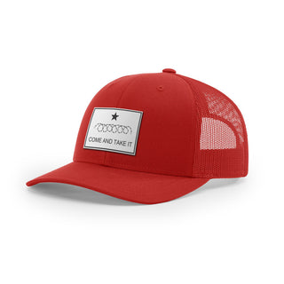 Come And Take It Razor Wire Trucker Hat - White | Ballistic Republic™