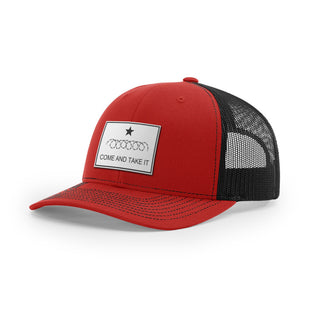 Come And Take It Razor Wire Trucker Hat - White | Ballistic Republic™