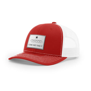 Come And Take It Razor Wire Trucker Hat - White | Ballistic Republic™