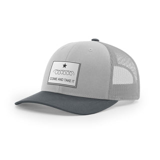 Come And Take It Razor Wire Trucker Hat - White | Ballistic Republic™