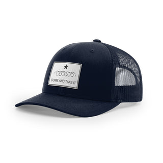 Come And Take It Razor Wire Trucker Hat - White | Ballistic Republic™
