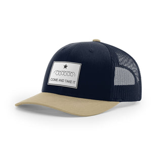 Come And Take It Razor Wire Trucker Hat - White | Ballistic Republic™