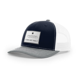 Come And Take It Razor Wire Trucker Hat - White | Ballistic Republic™