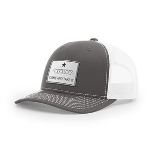 Come And Take It Razor Wire Trucker Hat - White | Ballistic Republic™