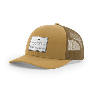 Come And Take It Razor Wire Trucker Hat - White | Ballistic Republic™