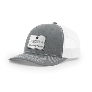 Come And Take It Razor Wire Trucker Hat - White | Ballistic Republic™