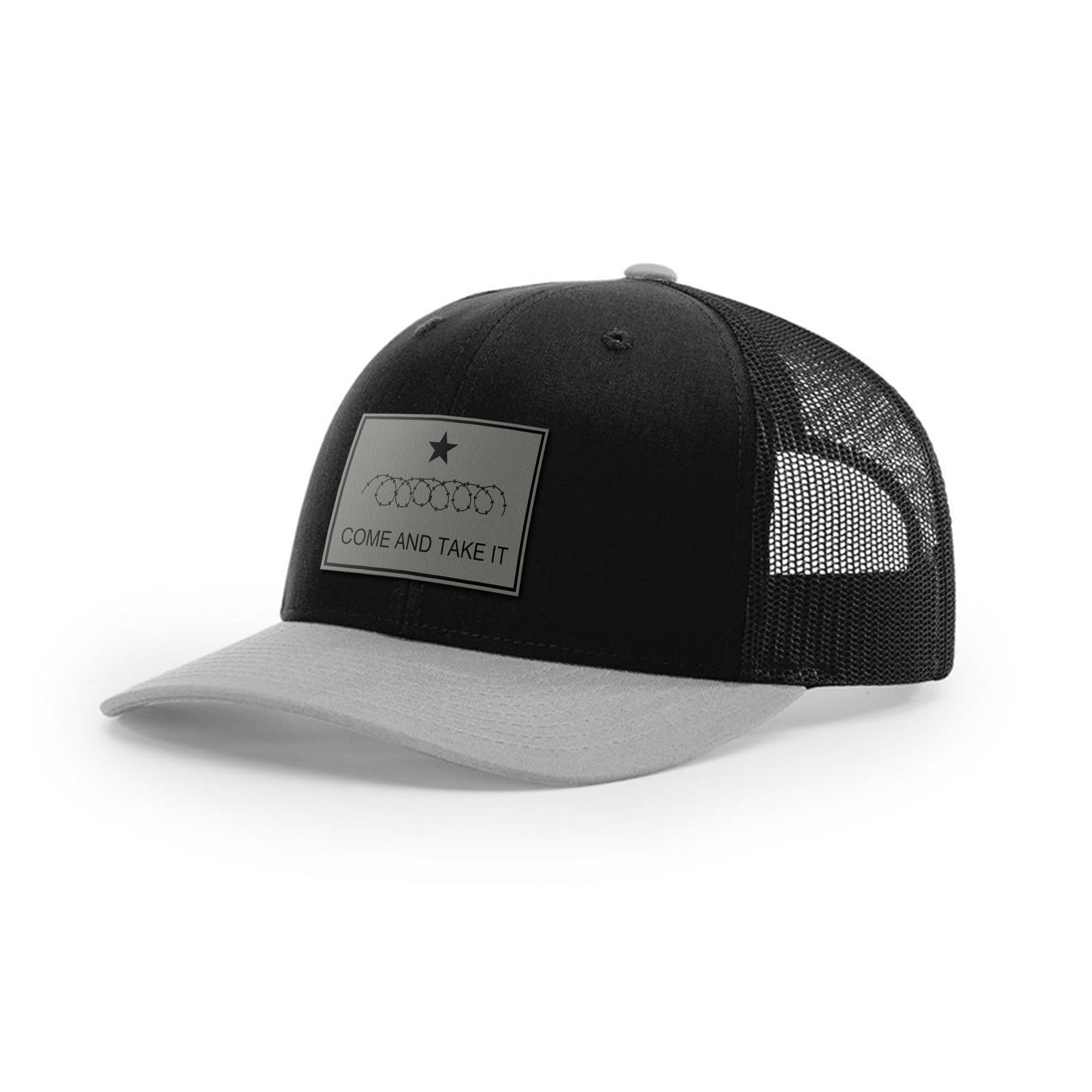 Come And Take It Razor Wire Trucker Hat - Charcoal | Ballistic Republic™