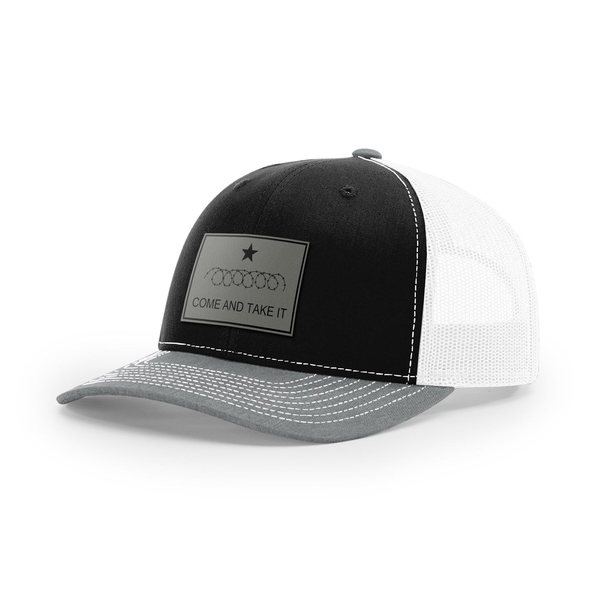 Come And Take It Razor Wire Trucker Hat - Charcoal | Ballistic Republic™