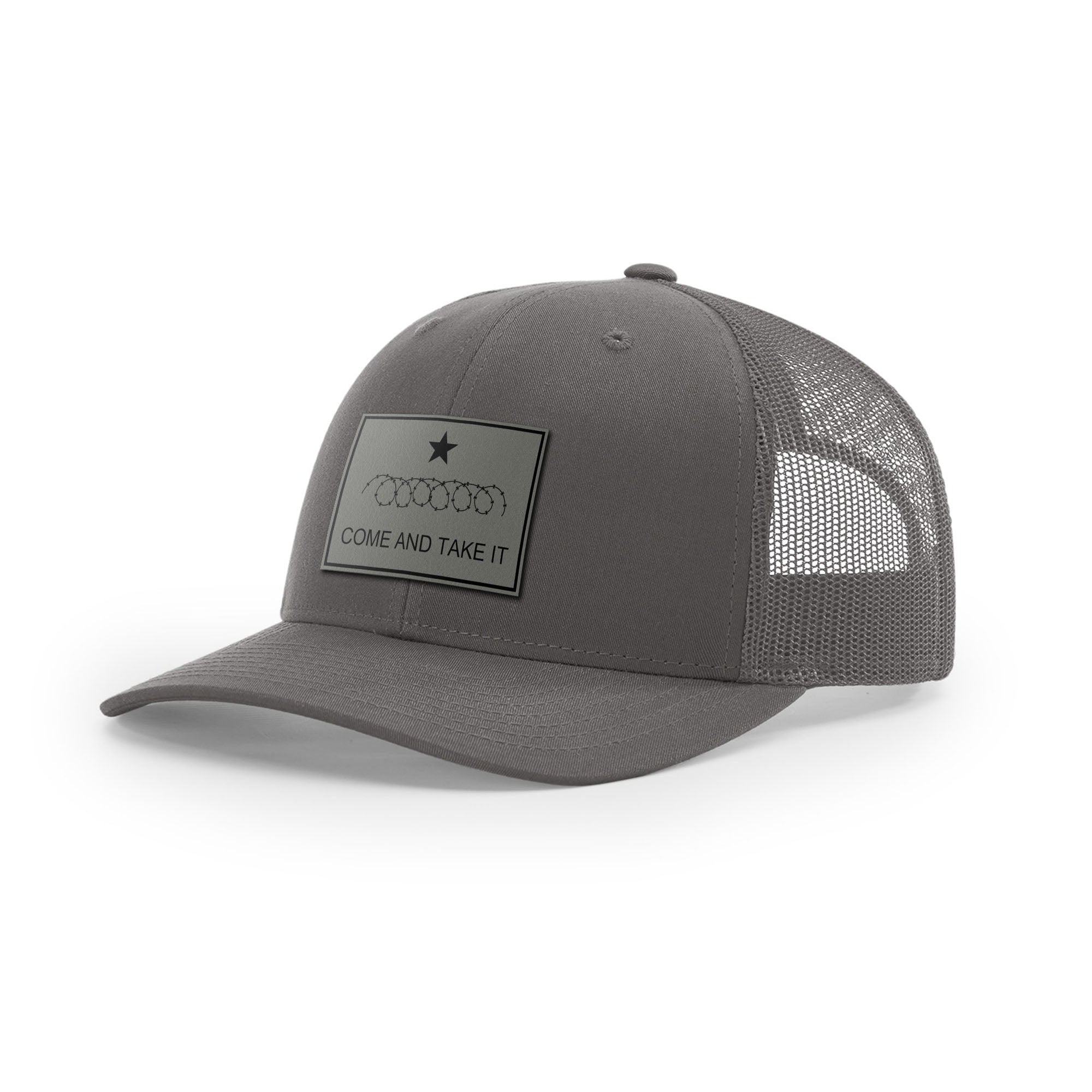 Come And Take It Razor Wire Trucker Hat - Charcoal | Ballistic Republic™