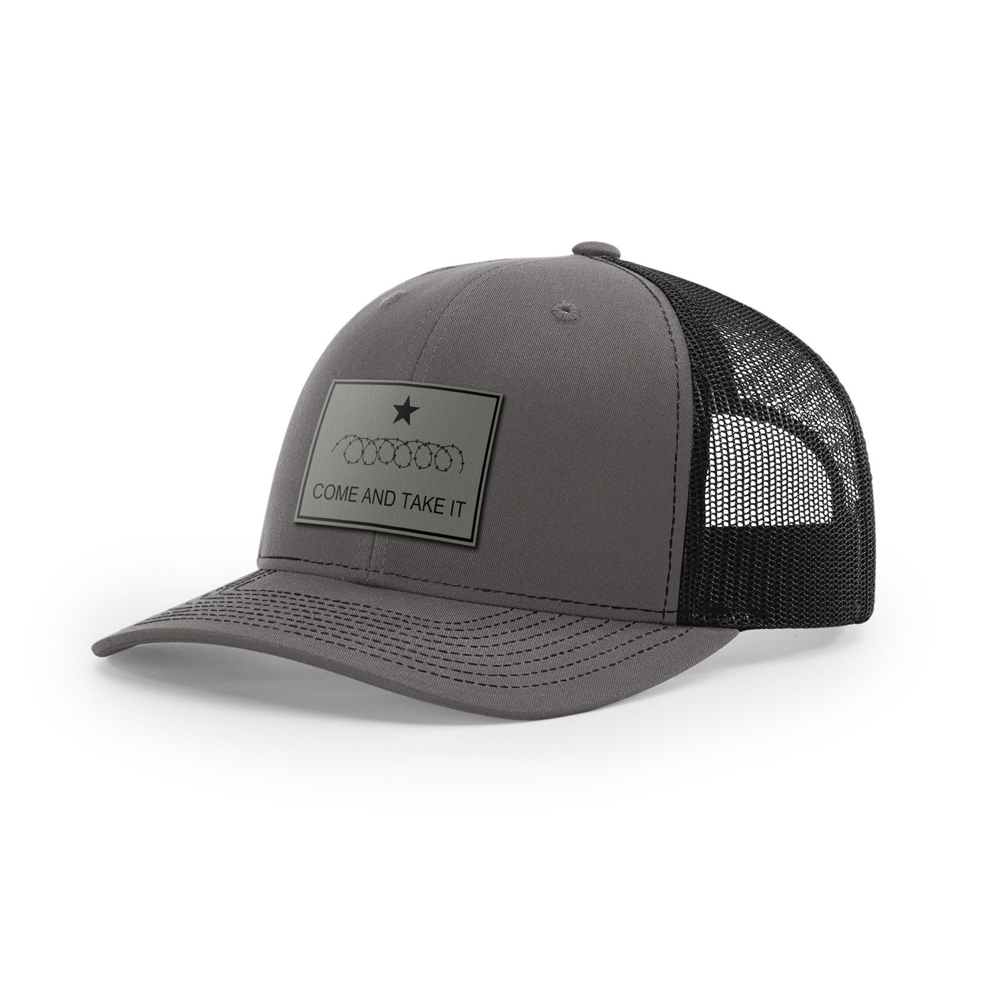 Come And Take It Razor Wire Trucker Hat - Charcoal | Ballistic Republic™