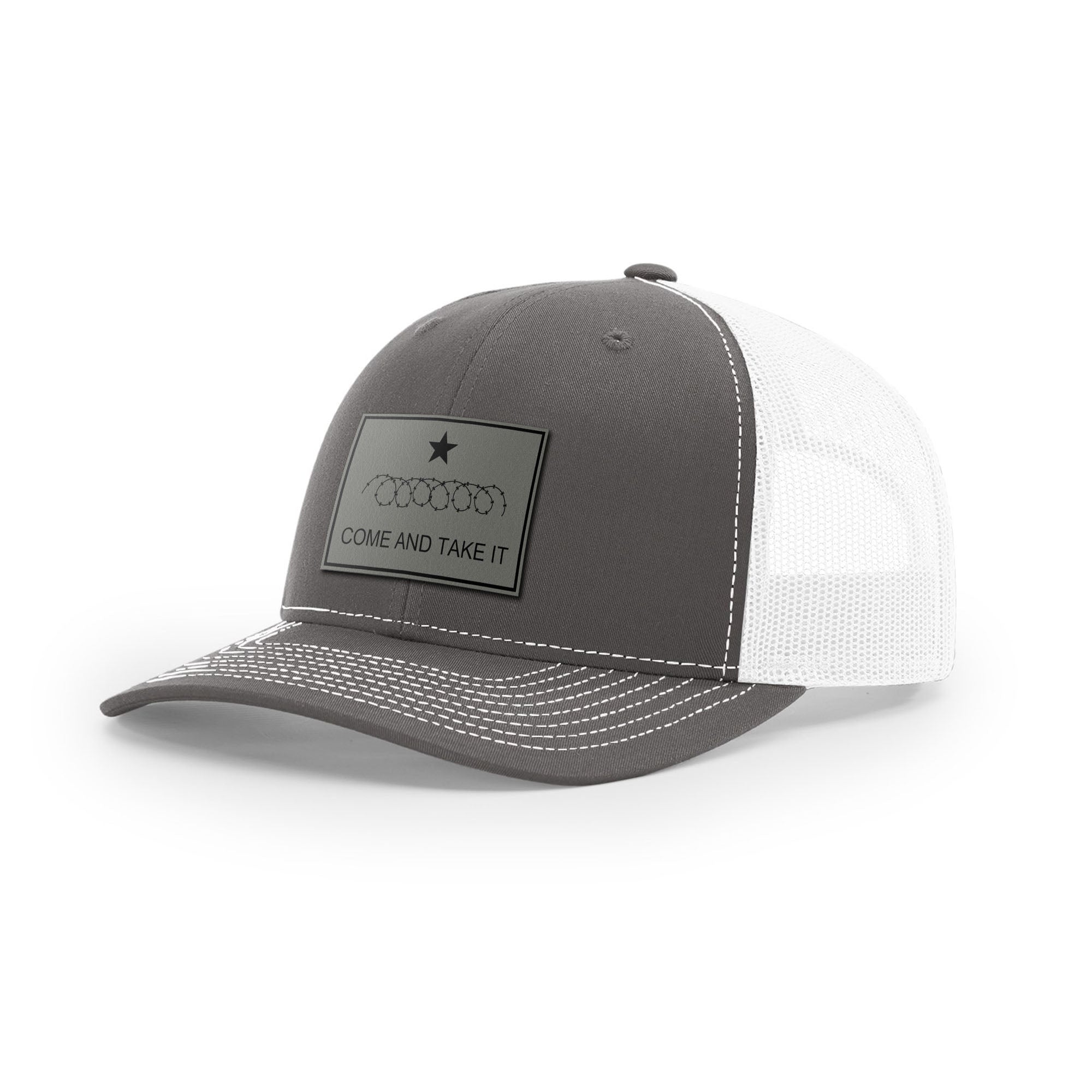 Come And Take It Razor Wire Trucker Hat - Charcoal | Ballistic Republic™