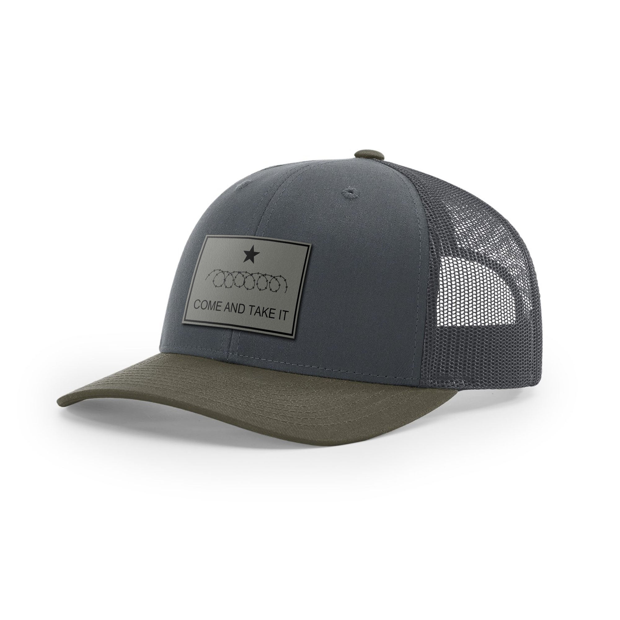Come And Take It Razor Wire Trucker Hat - Charcoal | Ballistic Republic™