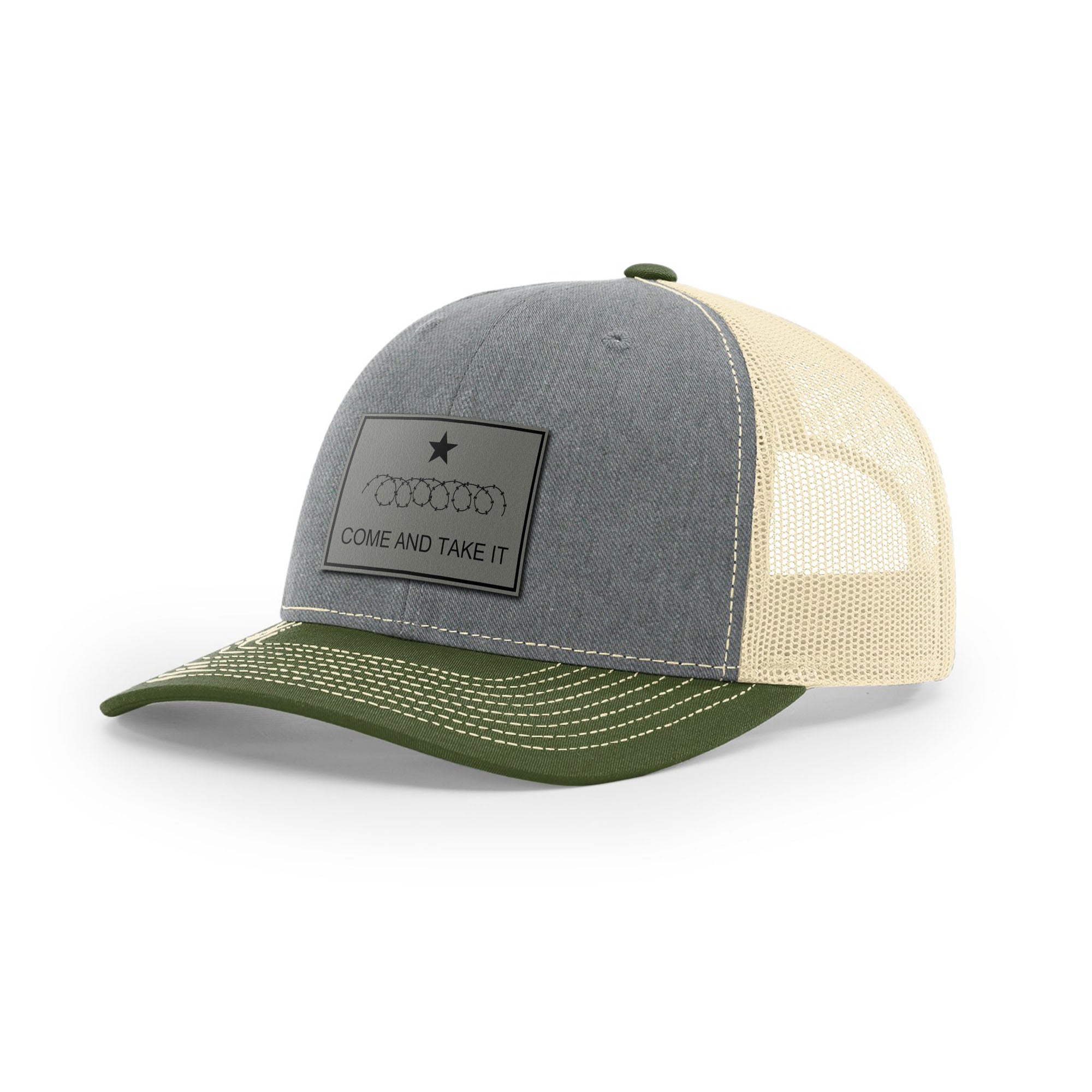 Come And Take It Razor Wire Trucker Hat - Charcoal | Ballistic Republic™