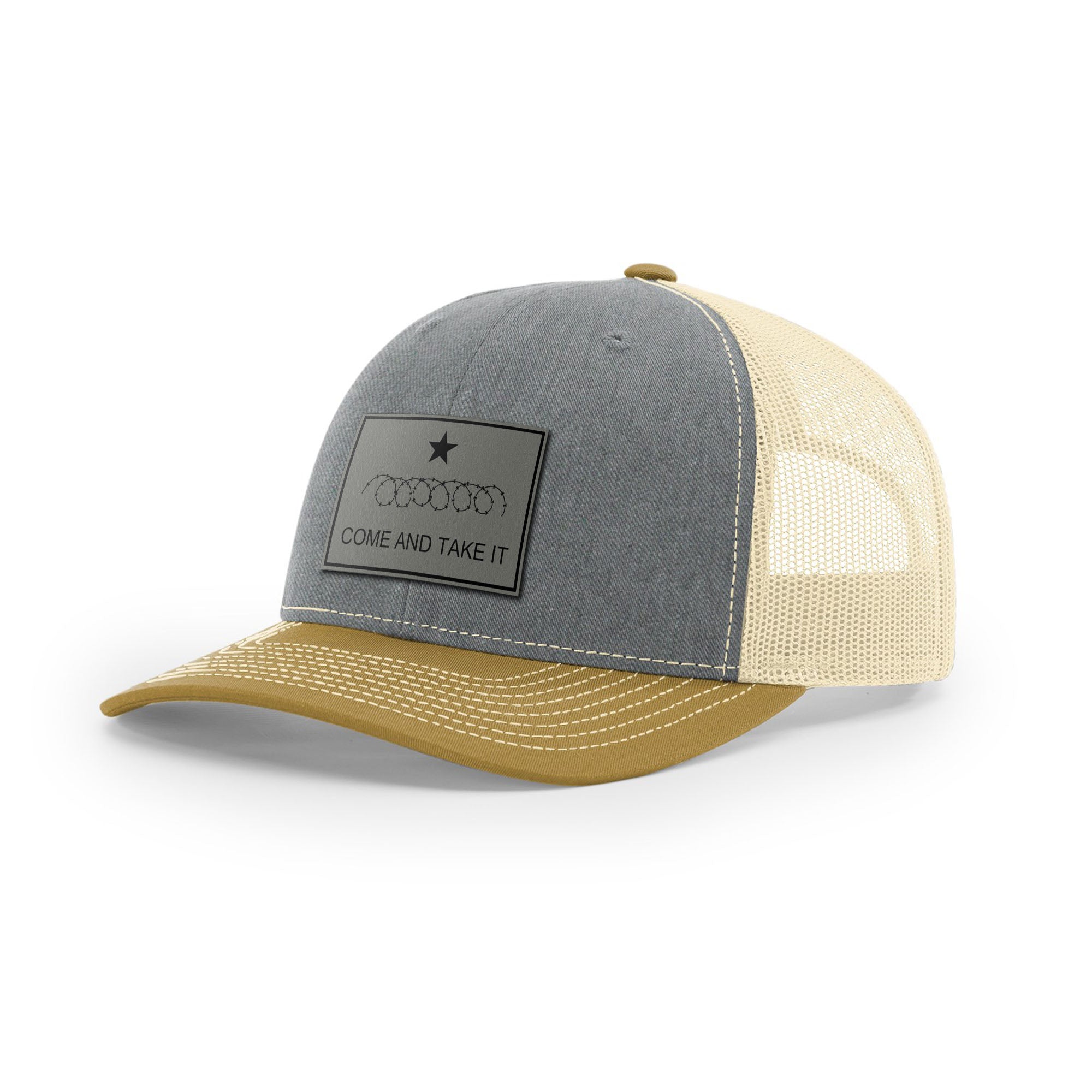Come And Take It Razor Wire Trucker Hat - Charcoal | Ballistic Republic™