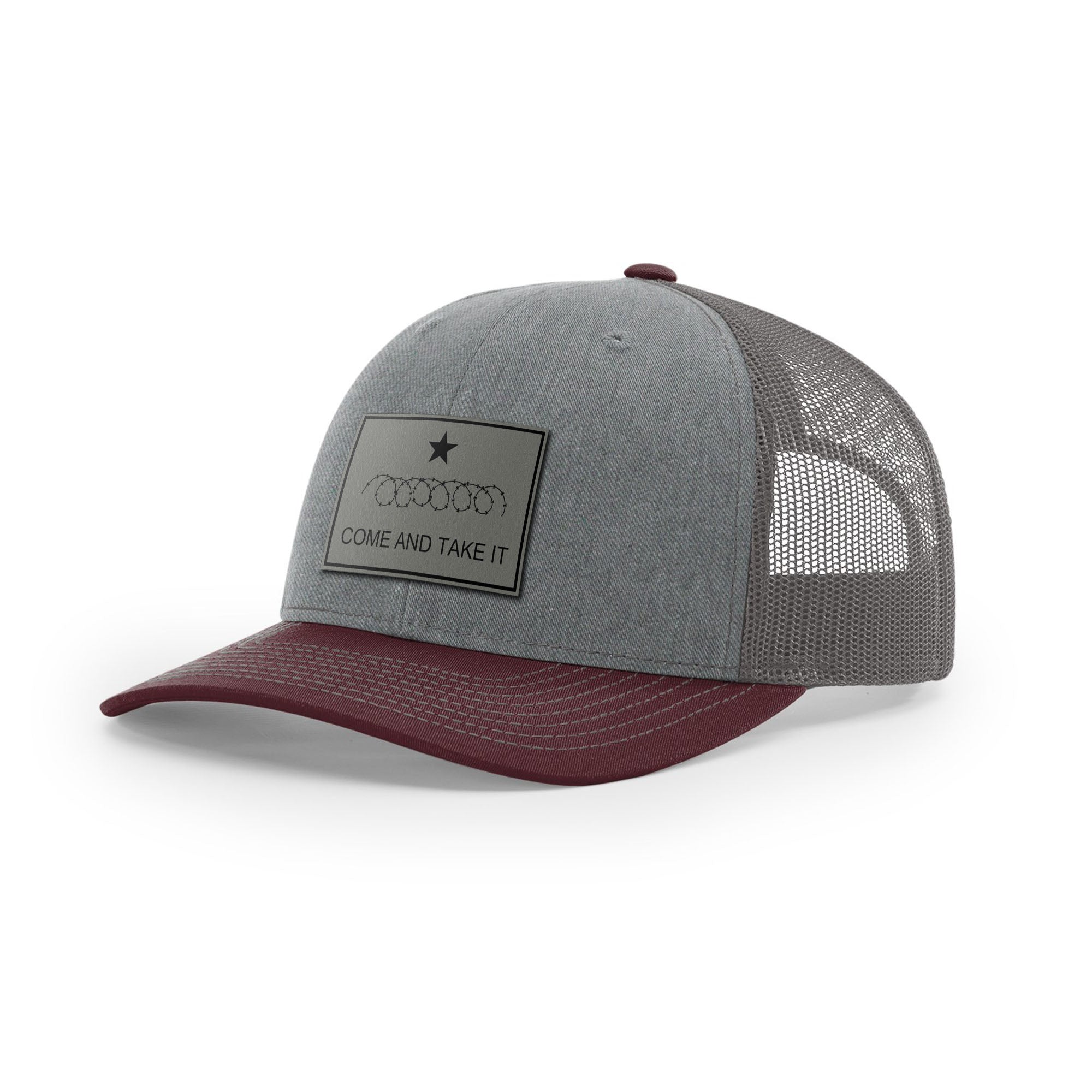 Come And Take It Razor Wire Trucker Hat - Charcoal | Ballistic Republic™