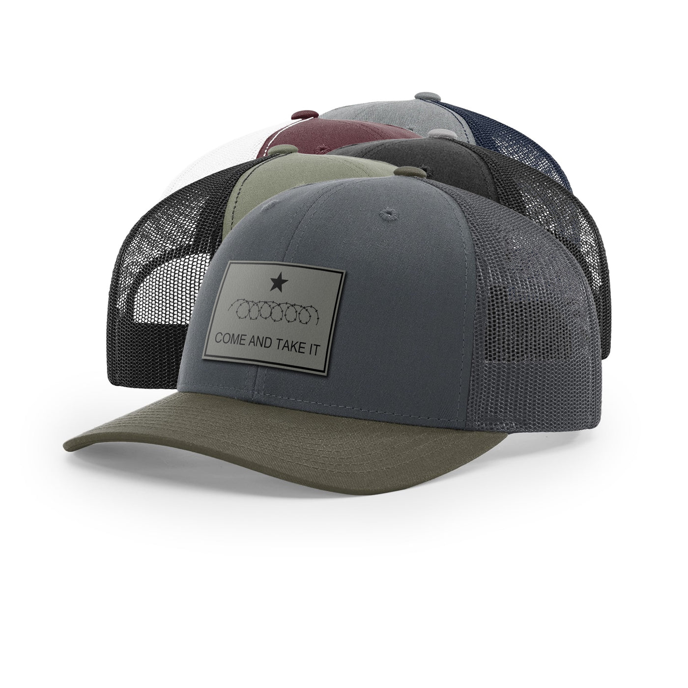 Come And Take It Razor Wire Trucker Hat - Charcoal | Ballistic Republic™