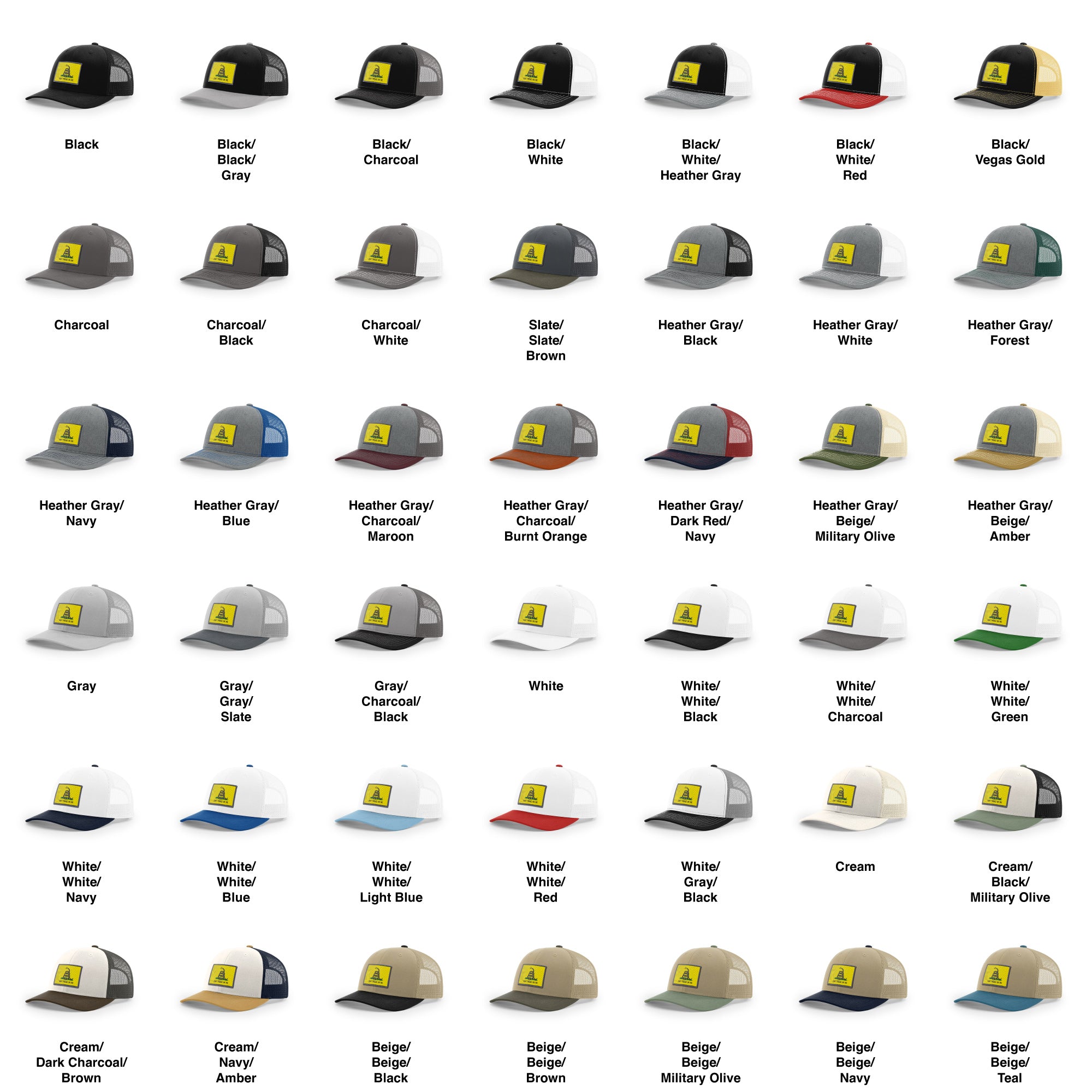 Don't Tread On Me Flag Trucker Hat | Ballistic Republic™