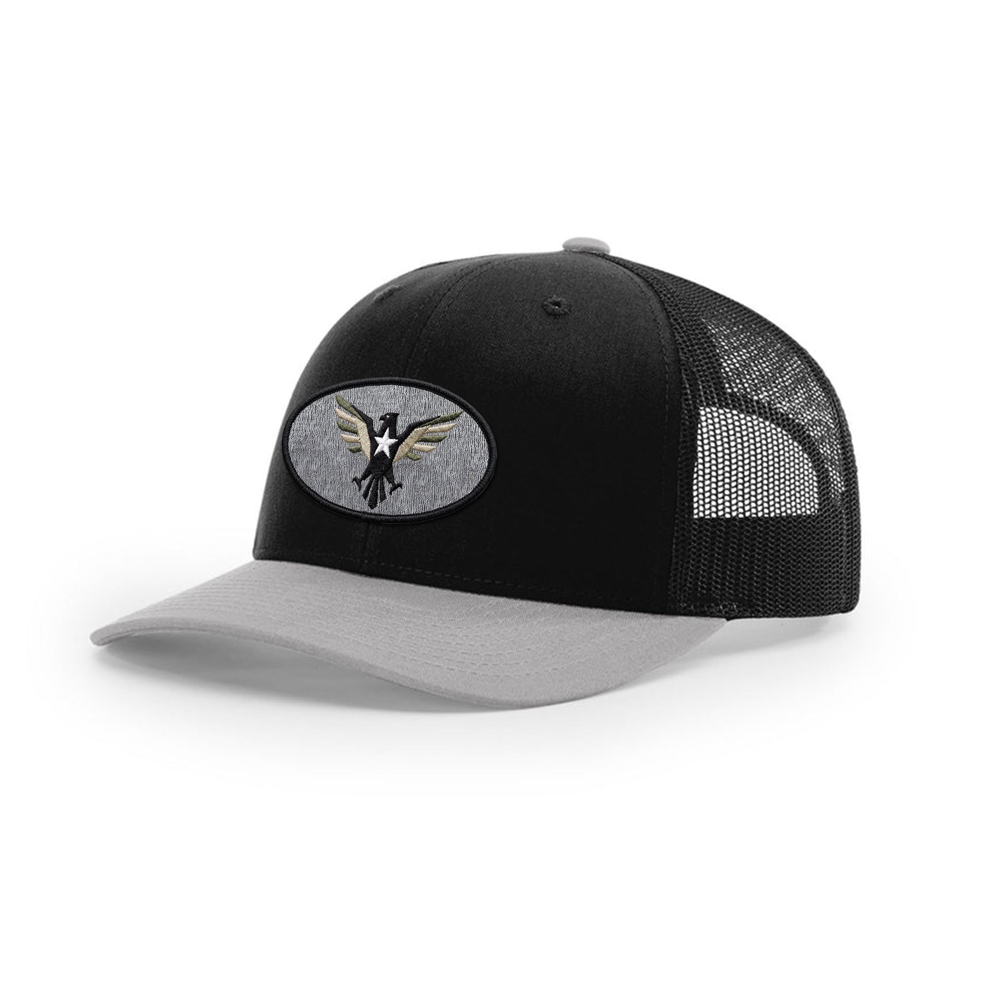 Eagle Icon Trucker Hat - Black | Ballistic Republic™
