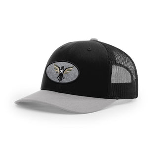 Eagle Icon Trucker Hat - Black | Ballistic Republic™