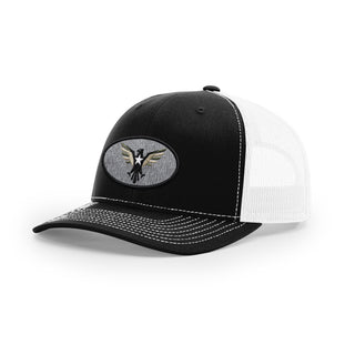 Eagle Icon Trucker Hat - Black | Ballistic Republic™