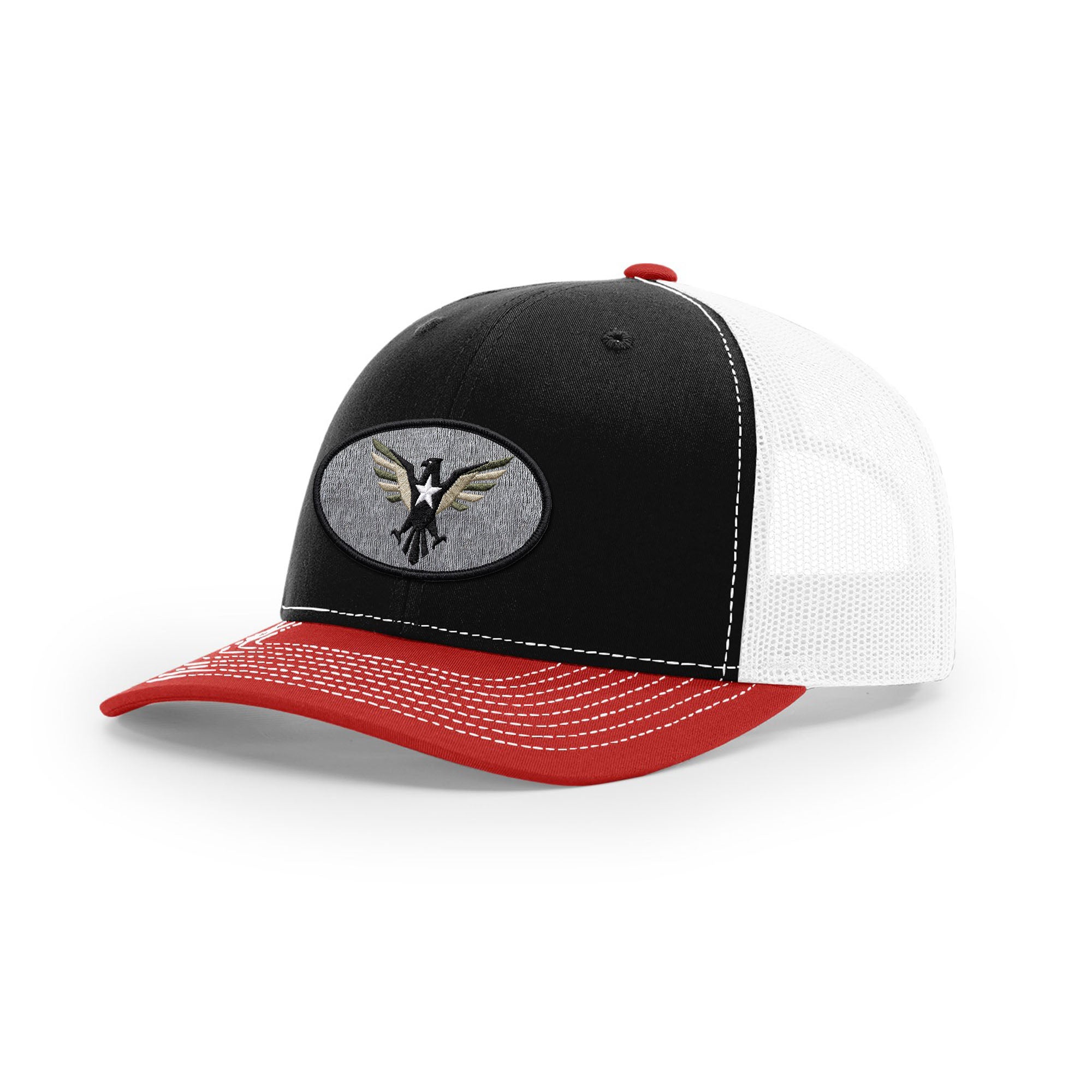 Eagle Icon Trucker Hat - Black | Ballistic Republic™