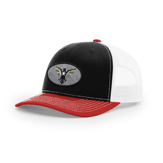 Eagle Icon Trucker Hat - Black | Ballistic Republic™