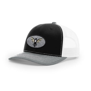 Eagle Icon Trucker Hat - Black | Ballistic Republic™