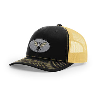 Eagle Icon Trucker Hat - Black | Ballistic Republic™