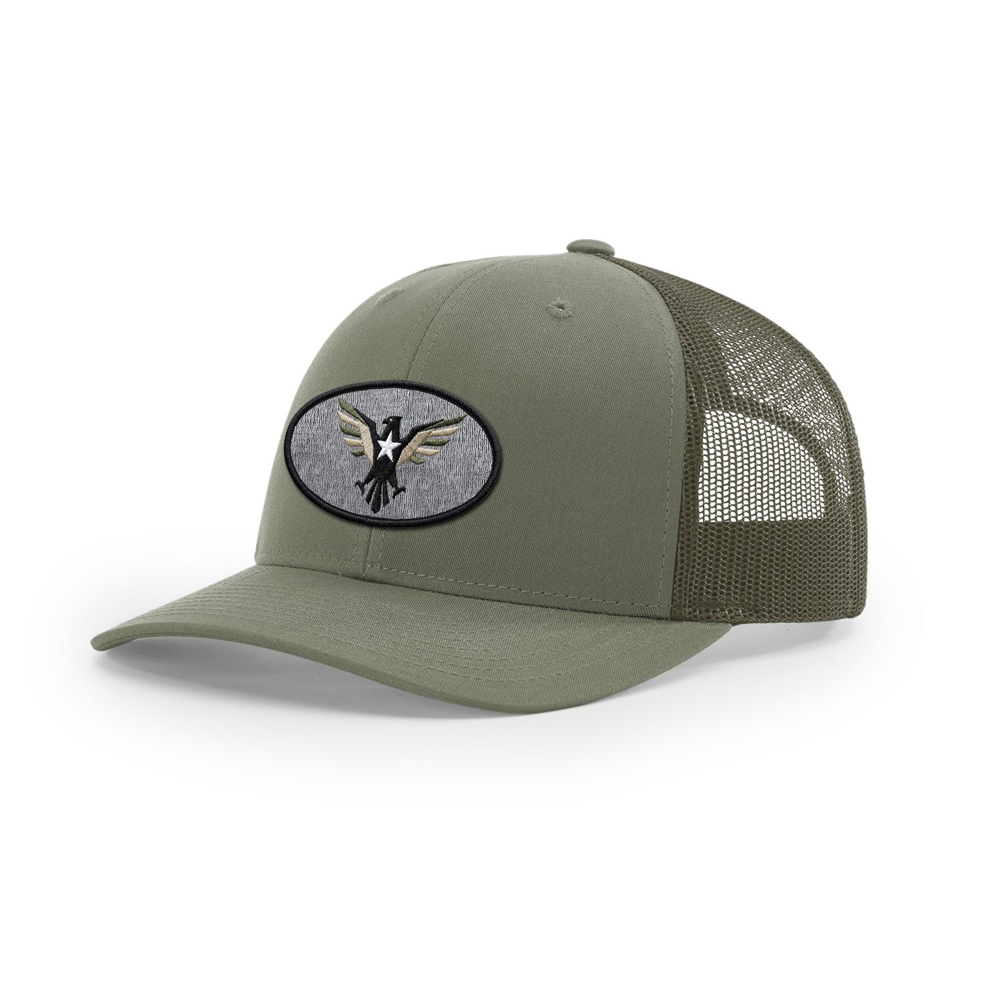 Eagle Icon Trucker Hat - Black | Ballistic Republic™