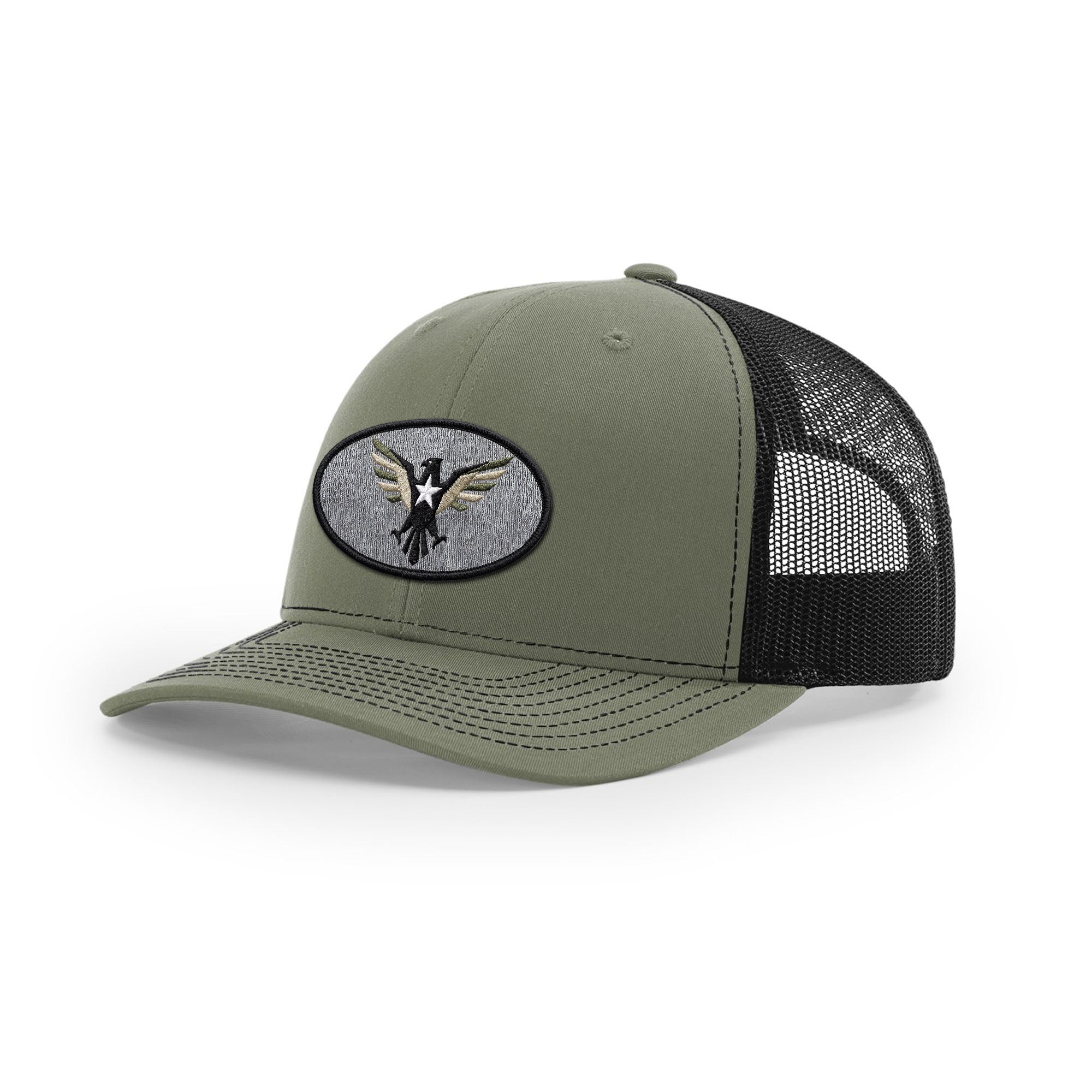 Eagle Icon Trucker Hat - Black | Ballistic Republic™