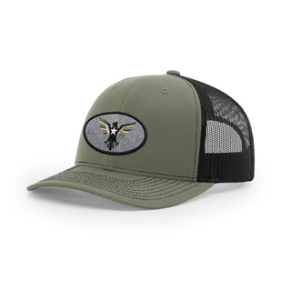 Eagle Icon Trucker Hat - Black | Ballistic Republic™