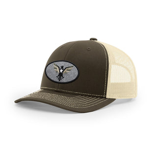 Eagle Icon Trucker Hat - Black | Ballistic Republic™