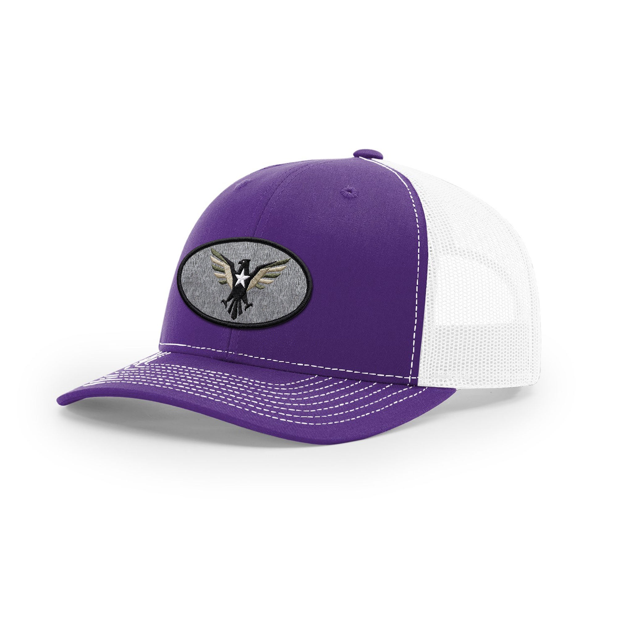Eagle Icon Trucker Hat - Black | Ballistic Republic™