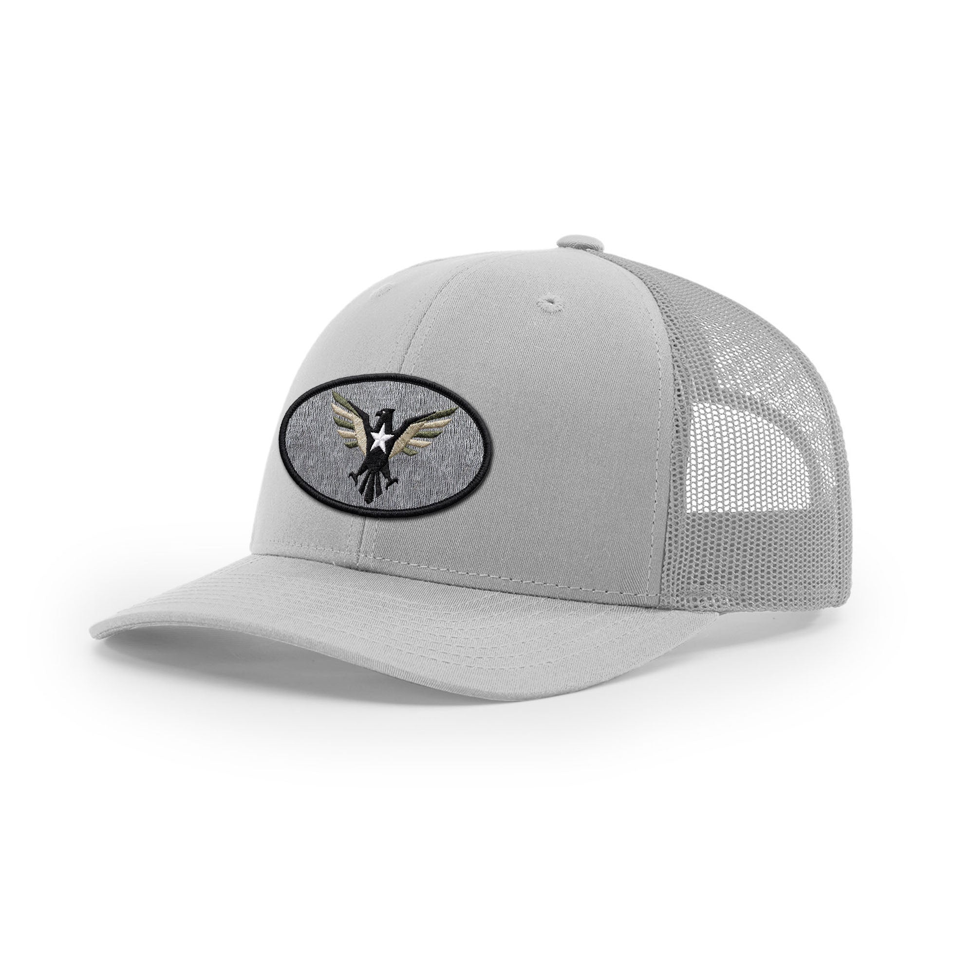 Eagle Icon Trucker Hat - Black | Ballistic Republic™
