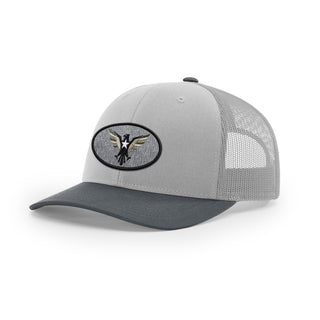 Eagle Icon Trucker Hat - Black | Ballistic Republic™