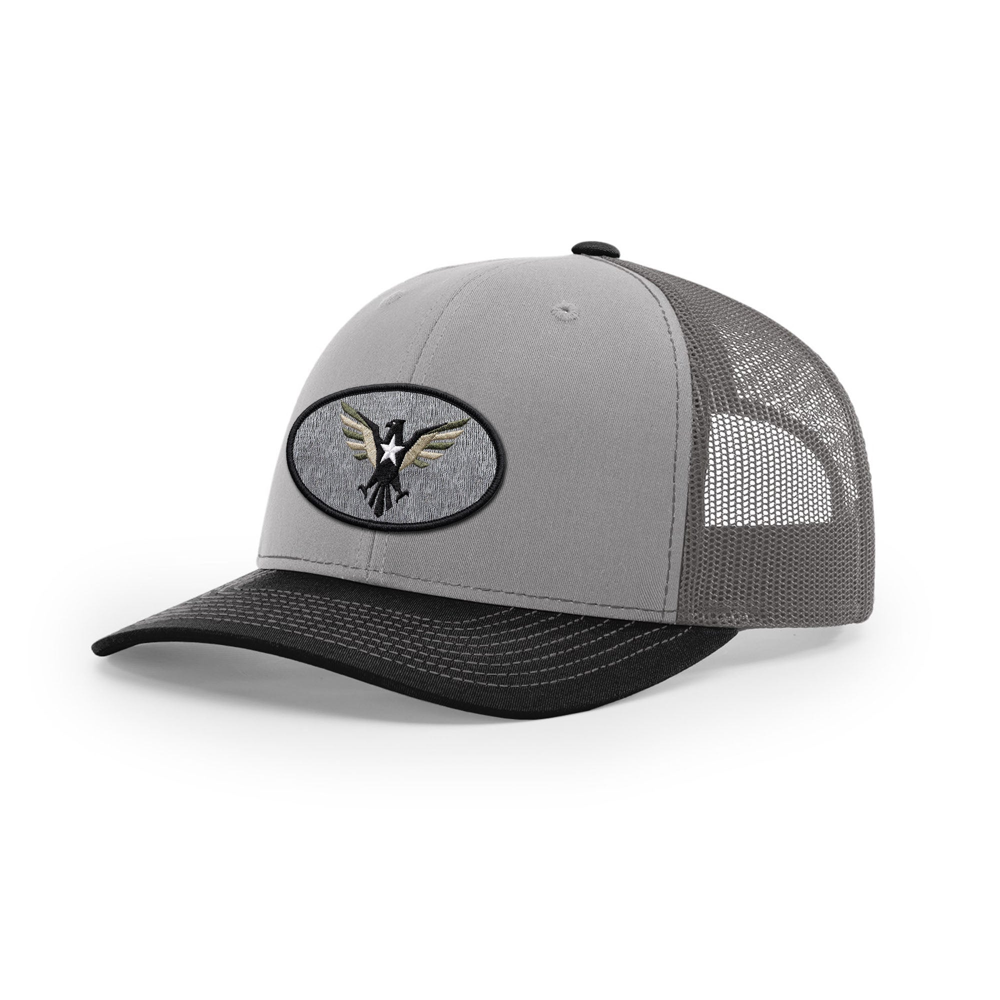 Eagle Icon Trucker Hat - Black | Ballistic Republic™